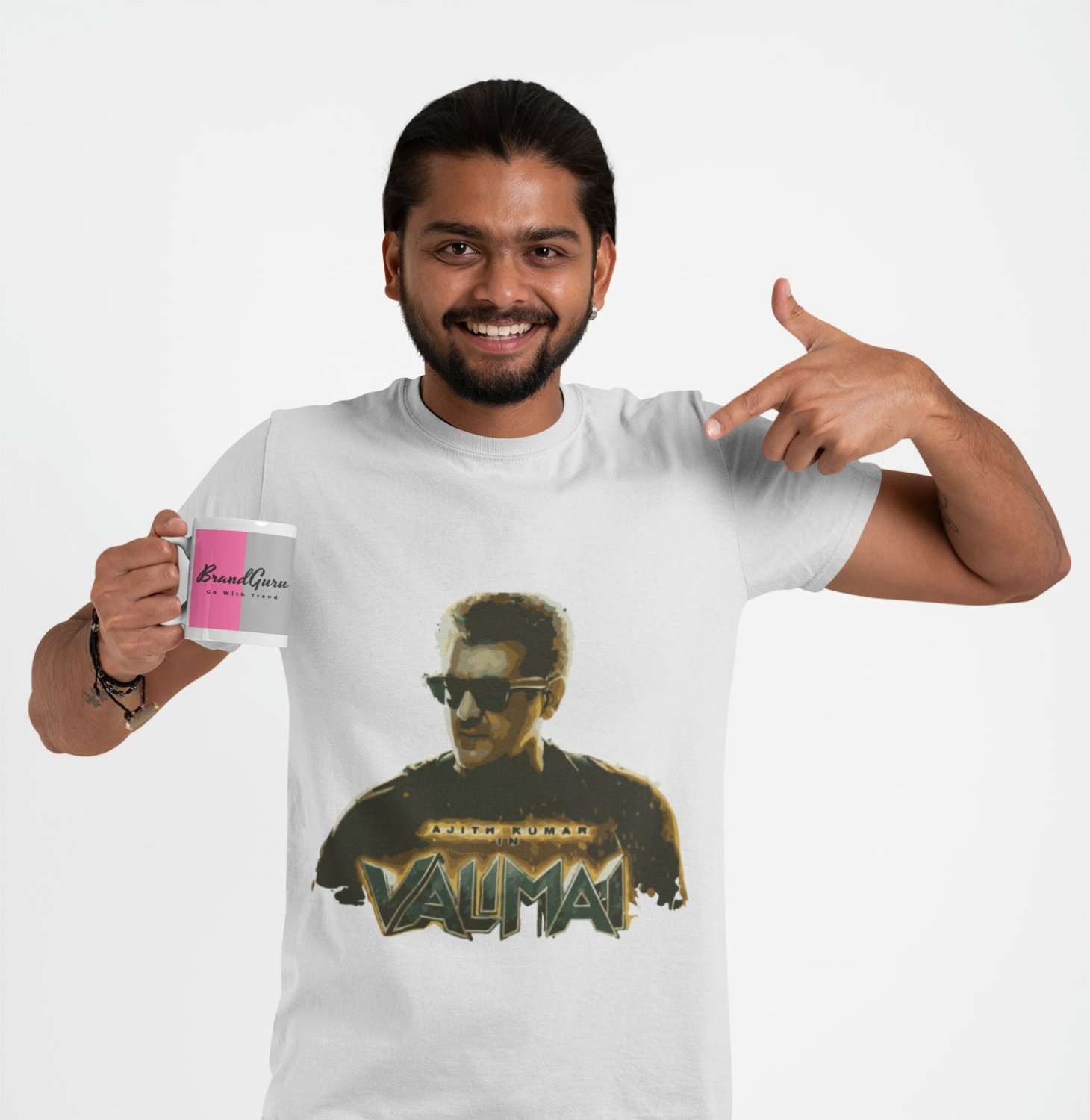 VALIMAI (Round Neck Bio Wash T-Shirt 