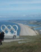 Chesil Beach from Portland Heights