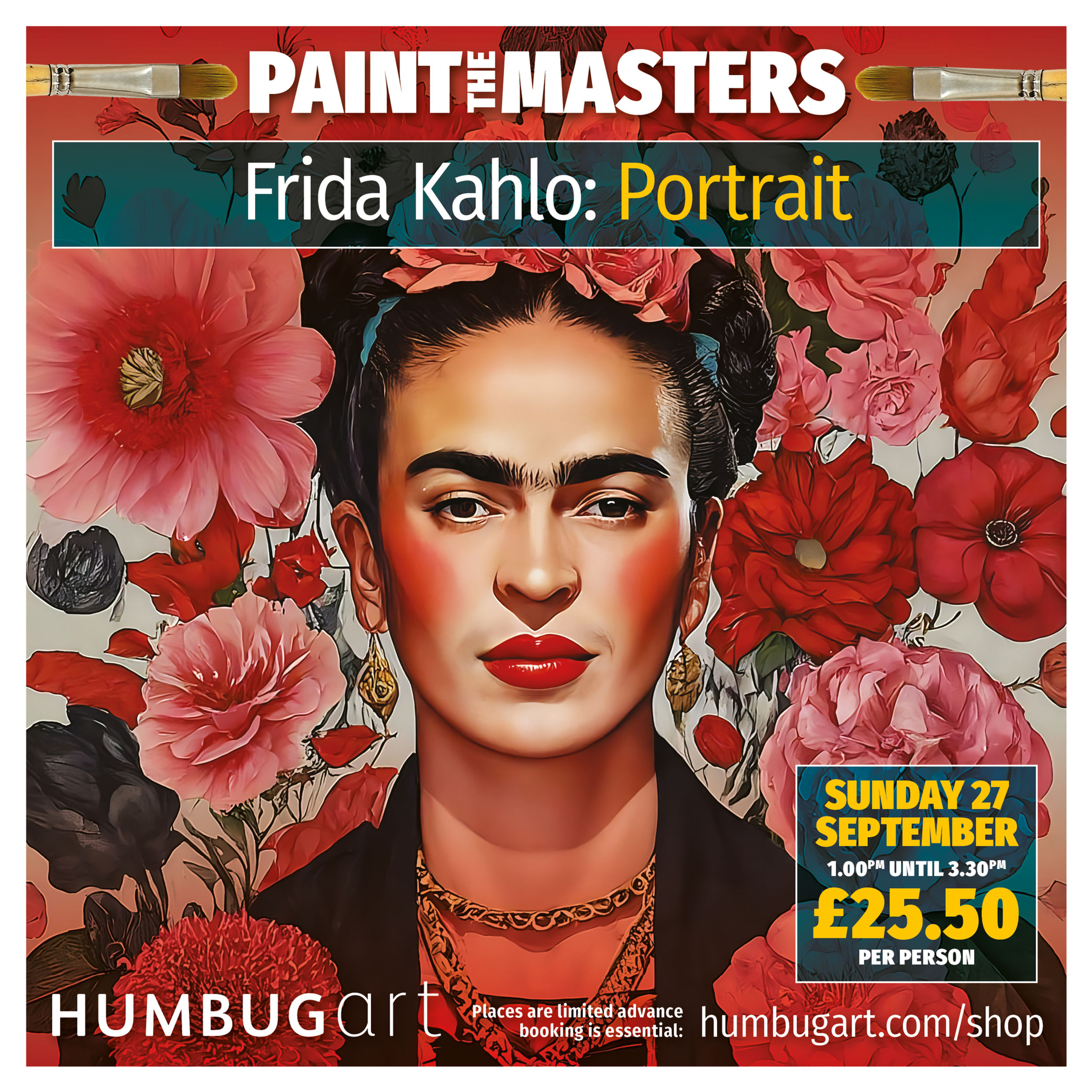 Paint the Masters: Frida Kahlo