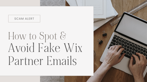 How to Spot (and Avoid) Fake Wix Partner Emails