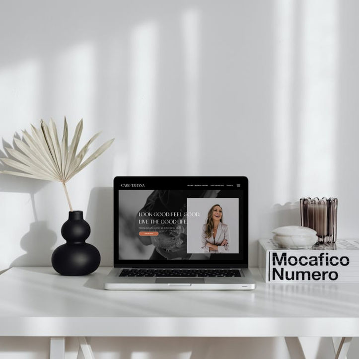 Mindset Coach Website Design | Caro Tahana by Flow Cre8tive Sydney — empowering visuals and clear calls to action.