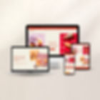 Zoe Sarah Website Design Mockup Multiple Screens