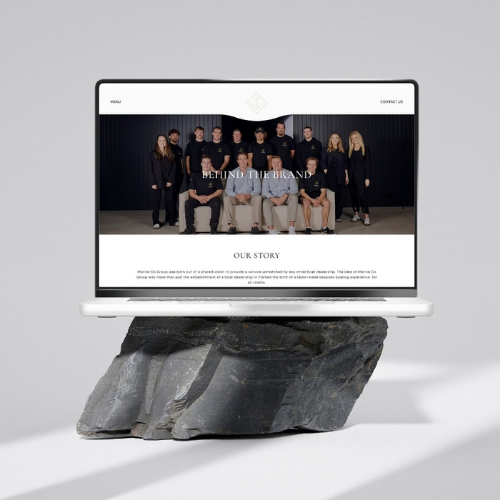 Marine Co Australia Website | Flow Cre8tive Sydney — mobile-friendly site for boat sales, servicing and client enquiries