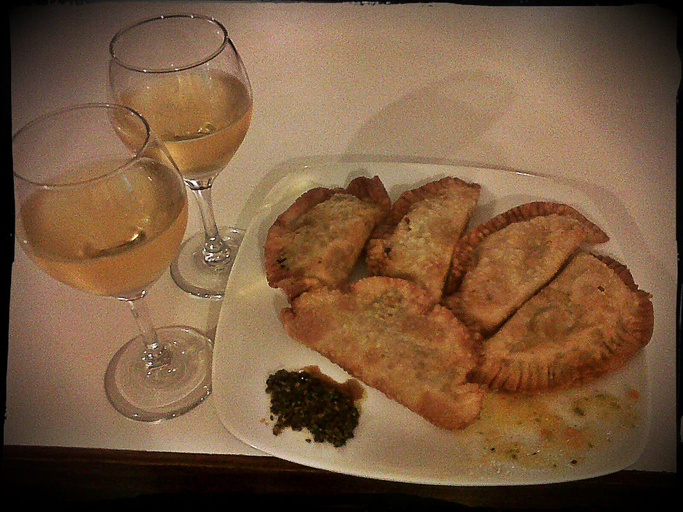 Empanadas argentias, comida italiana
