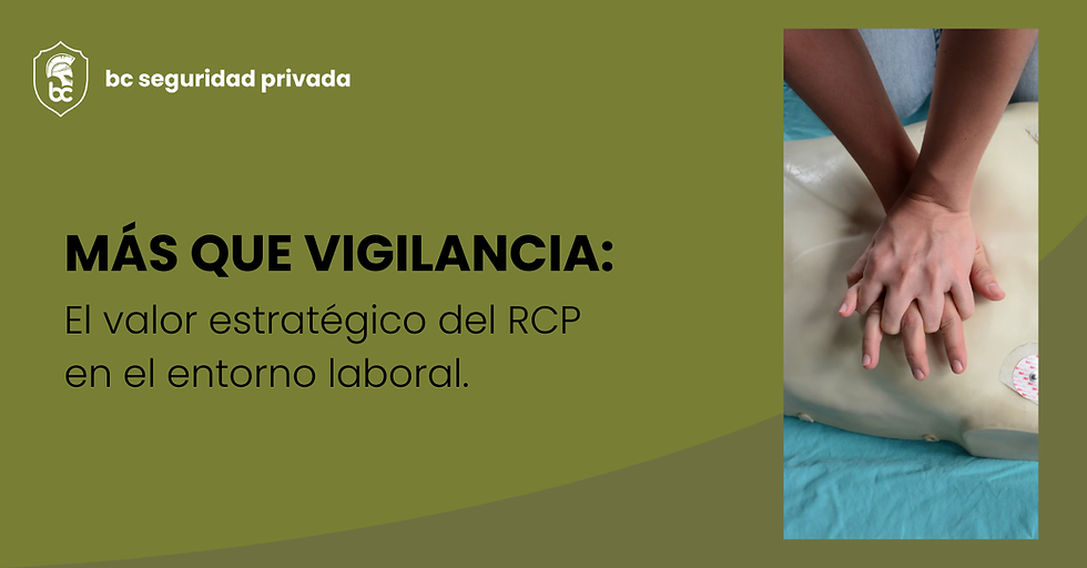 Más que vigilancia: El valor estratégico del RCP en el entorno laboral