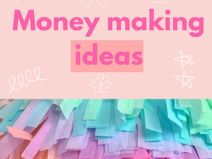 Ideas for making money this summer