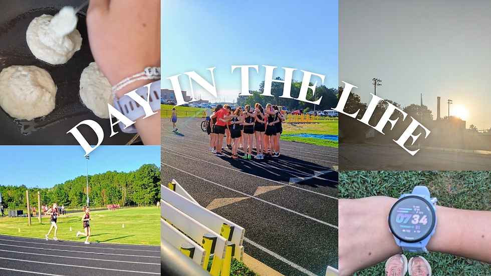Day in the Life (XC meet edition)
