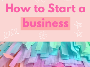 How to start your own business   