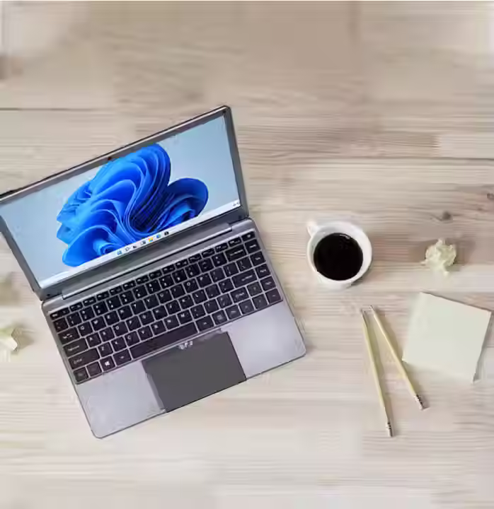 Thumbnail: Greatasia 14 inch laptop computer ram8gb win 11 intel n4020 hd screen