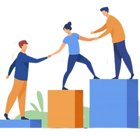 employees-giving-hands-helping-colleague
