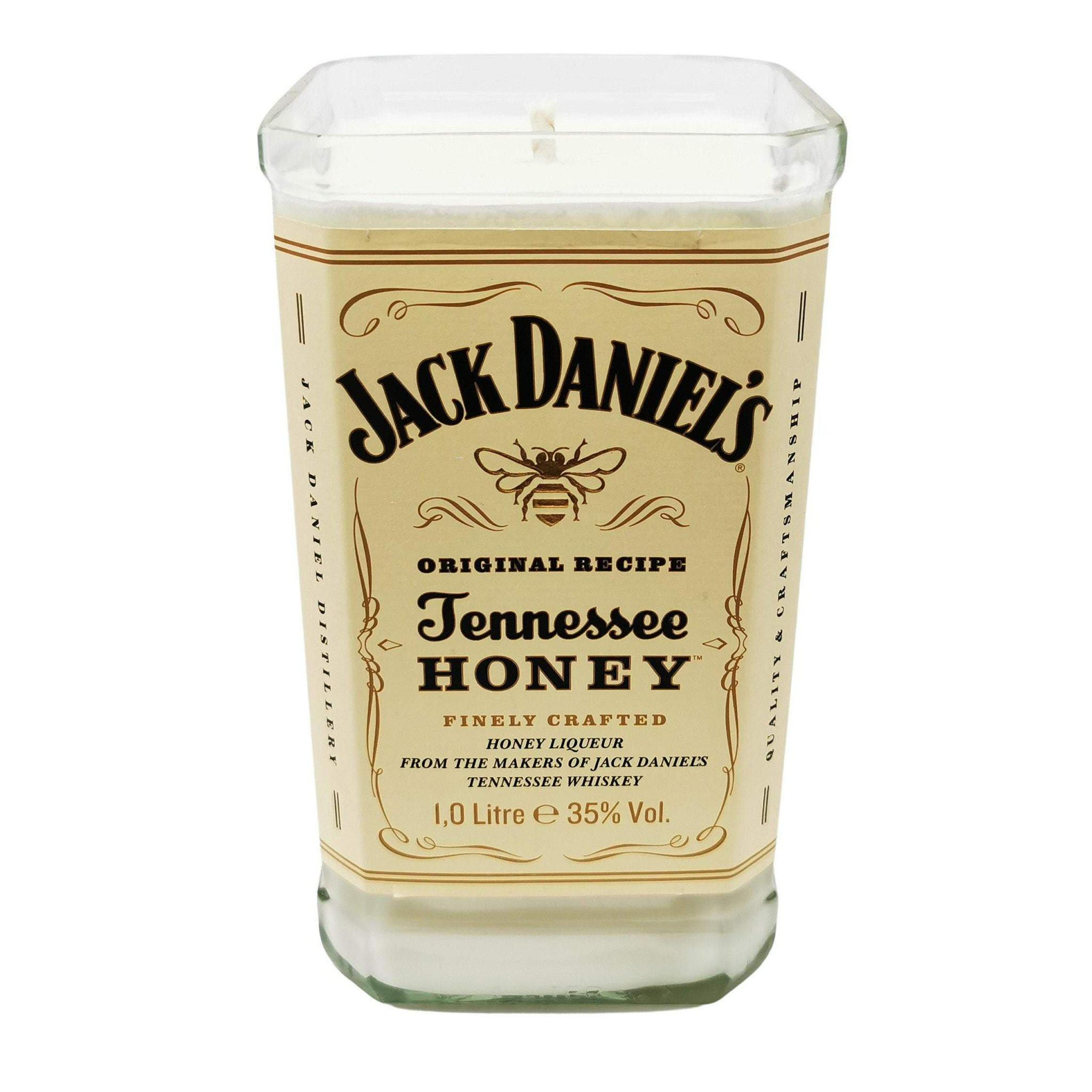 Jack Daniels Honey Whiskey 1L Bottle Candle