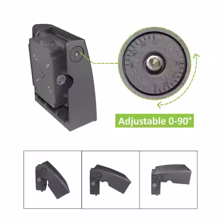 Thumbnail: Commercial Wallpack Floodlight dlc wall mount LED 60 Watt Exterior architecture