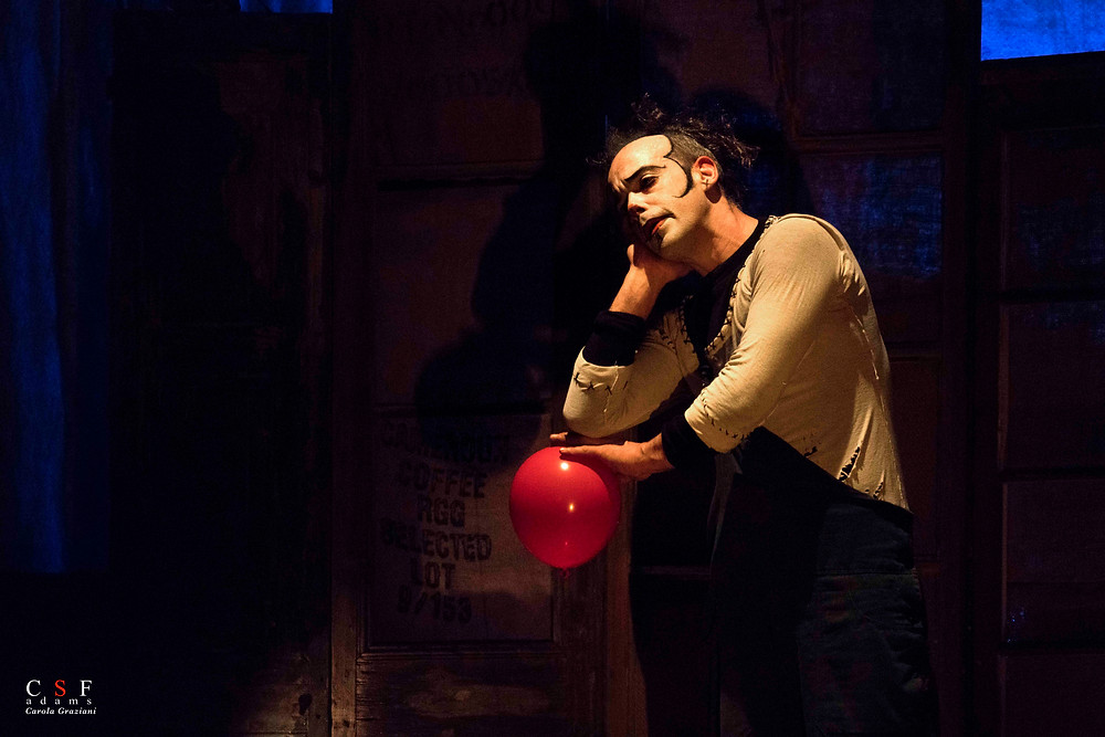 clown palloncino elio manipolazione giocoliere