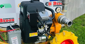 Bomba de agua de presion para riego con aspersores, motor Robin Subaru original.