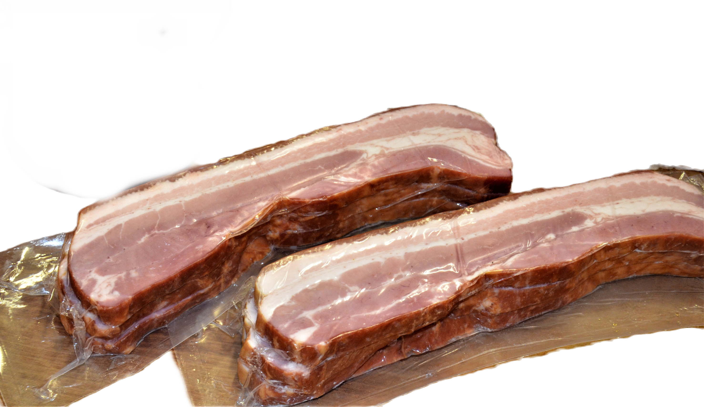 403.1  Füstölt- főtt császárszalonna csík vf. (cca. 400gr)