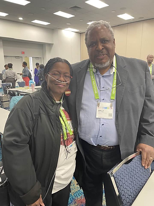 The good Dr. Wally Smith, the man that invited me to my first conference ever (FSCDR), where I was introduced to the community from a patient panel. He later invited me to the project ECHO Sickle Cell disease team in 2019 as the only doctor on the team who is also a patient.