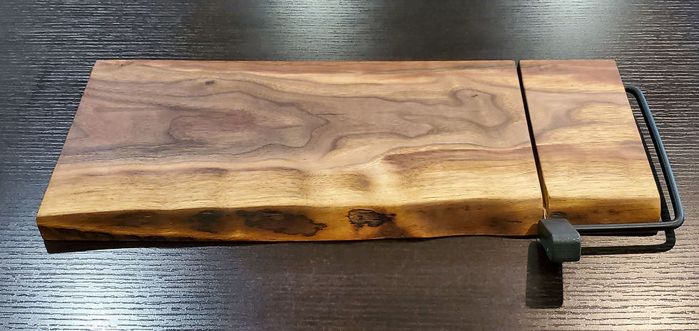 Thumbnail: Live Edge Walnut Cheese Slicer Board #2