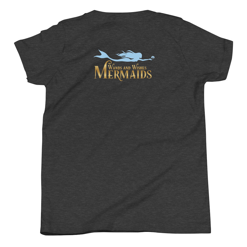 Thumbnail: Signature Blue logo Youth Short Sleeve T-Shirt