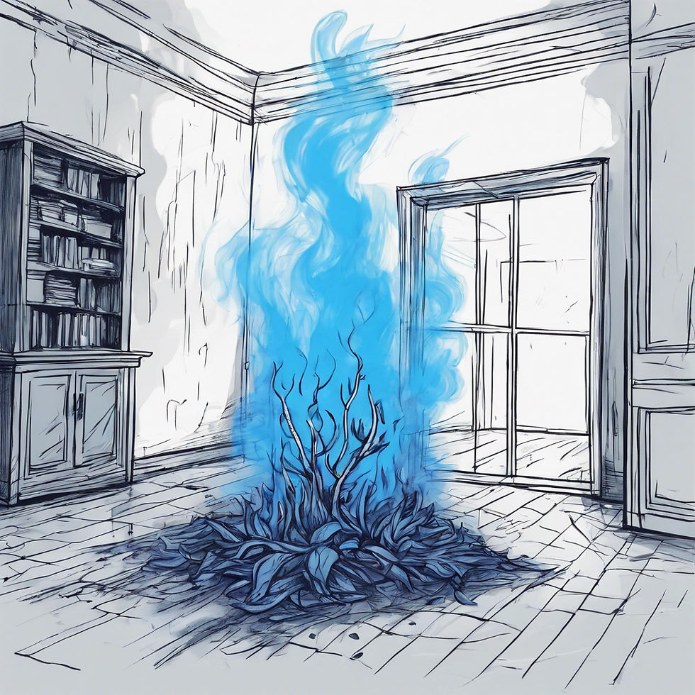 The bushel burns bright and the fire evolves into something magical.