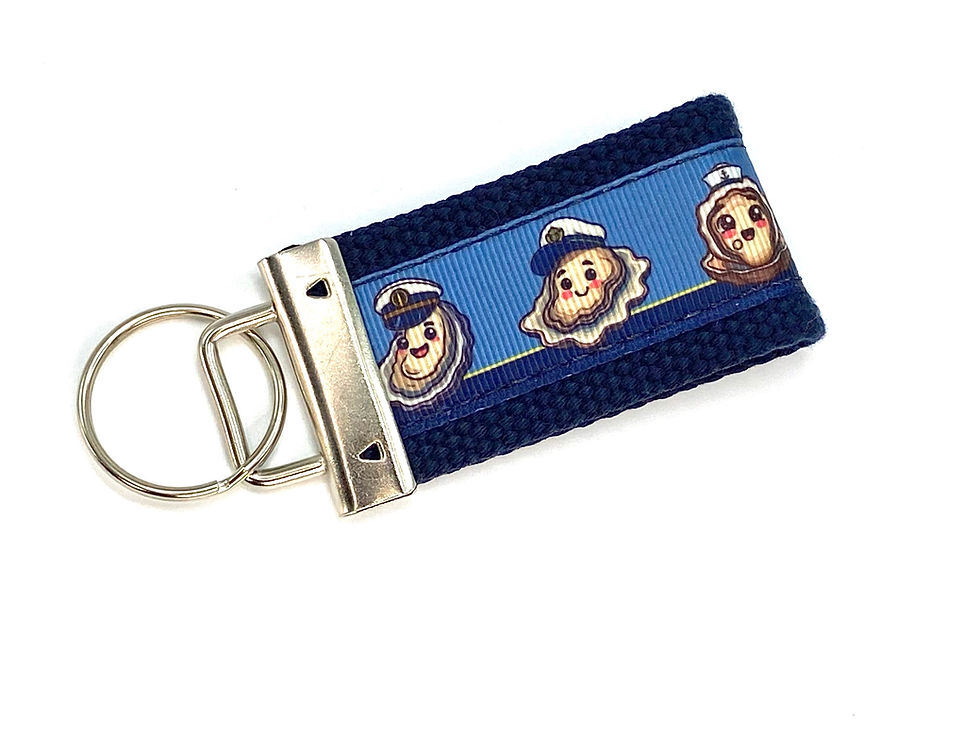 Thumbnail: The Captain’s Oysters on the Half Shell Keychain
