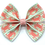 Thumbnail: Pink Crab Chevron Hair Bow