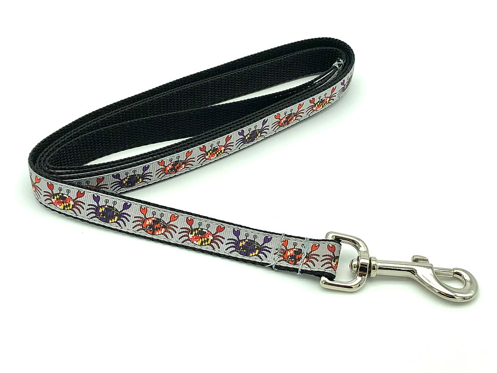 Thumbnail: Trifecta Happy Maryland Crab Dog leash