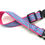 Thumbnail: 1 1/4 inch Pink Flamingo Grid Dog Collar or Leash