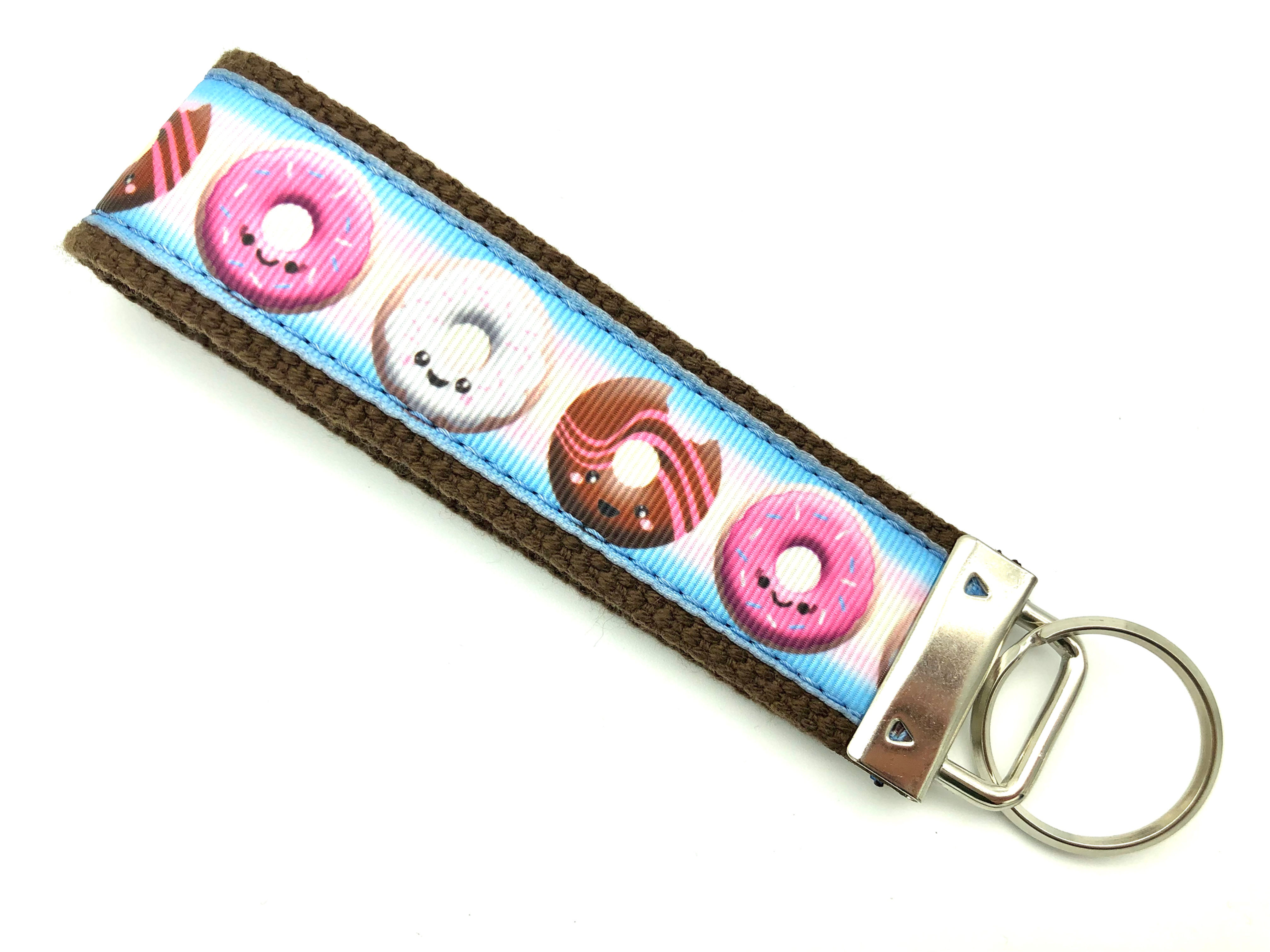 kawaii Donut donuts keyfob