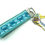 Thumbnail: Shadow Blue Crab Chevron Keychain