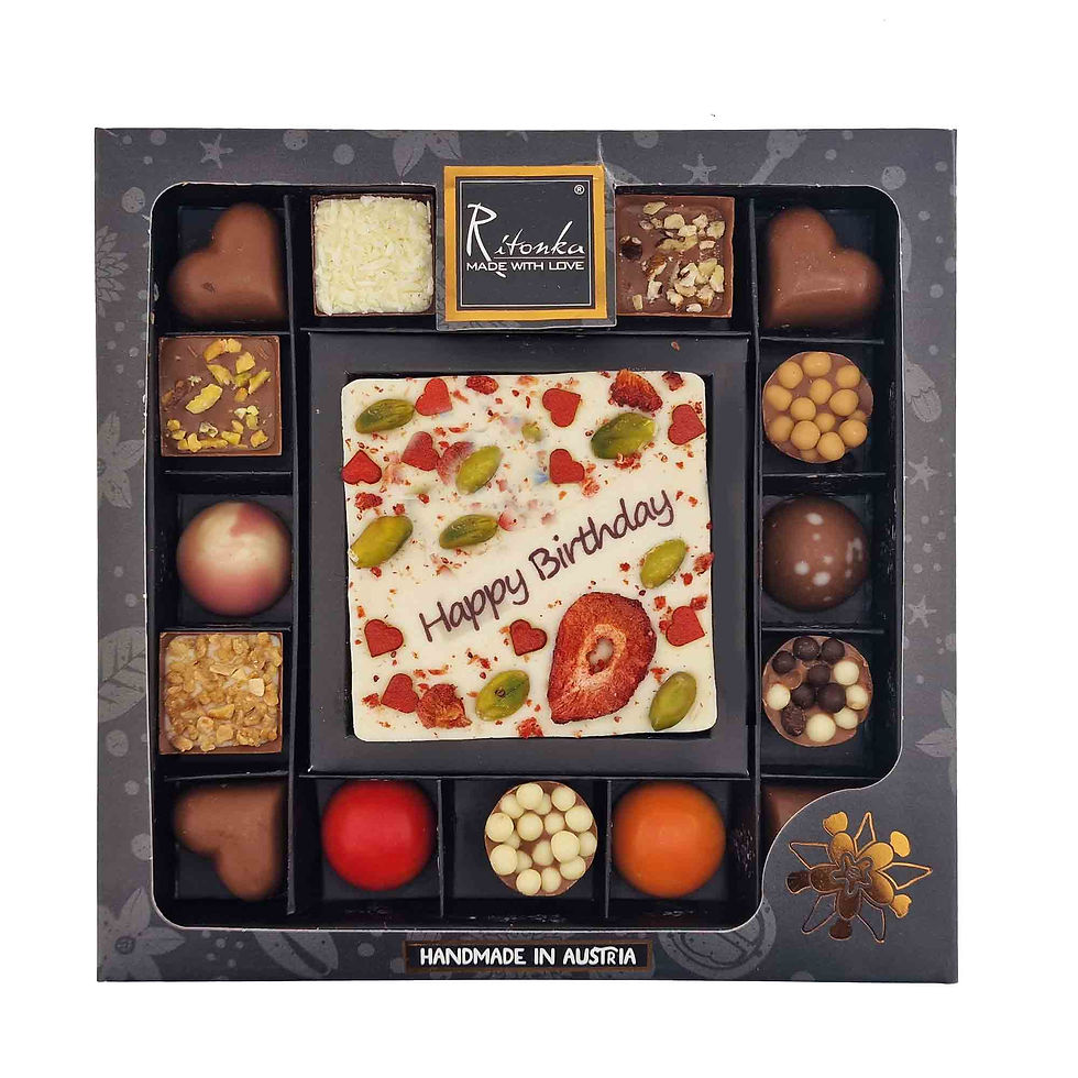 ChocoBlend Pralinen "Happy Birthday" 165g