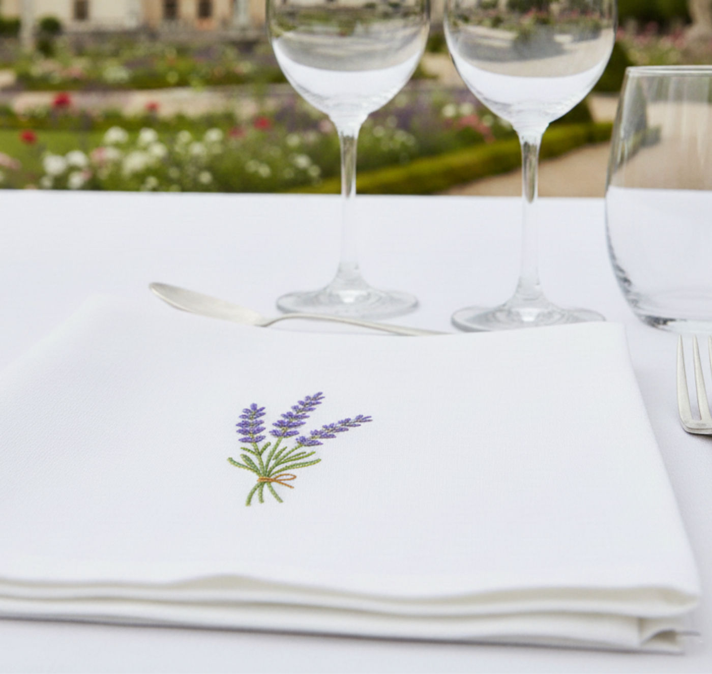 serviette de table en lin
