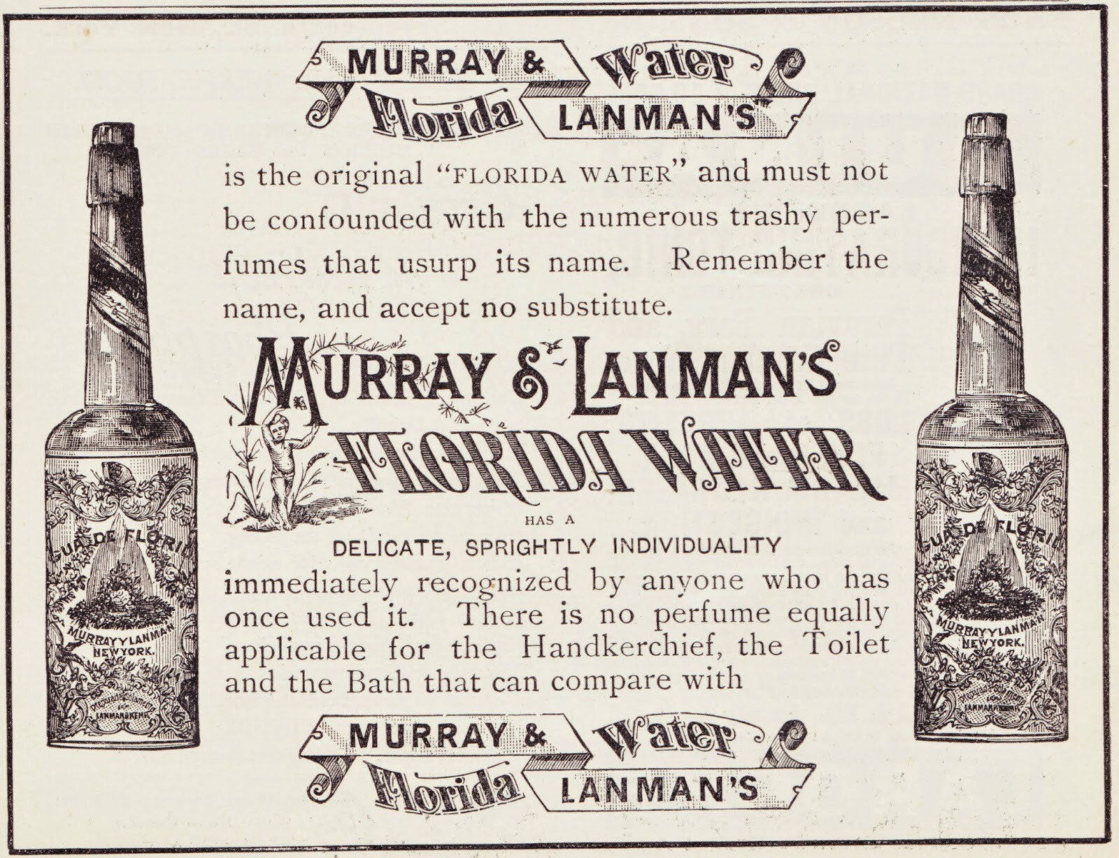 Florida Water by Murray & Lanman