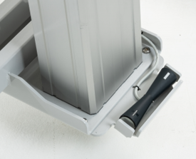 Close up of foot pedal