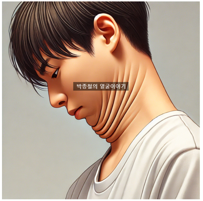 턱밑살(이중턱)