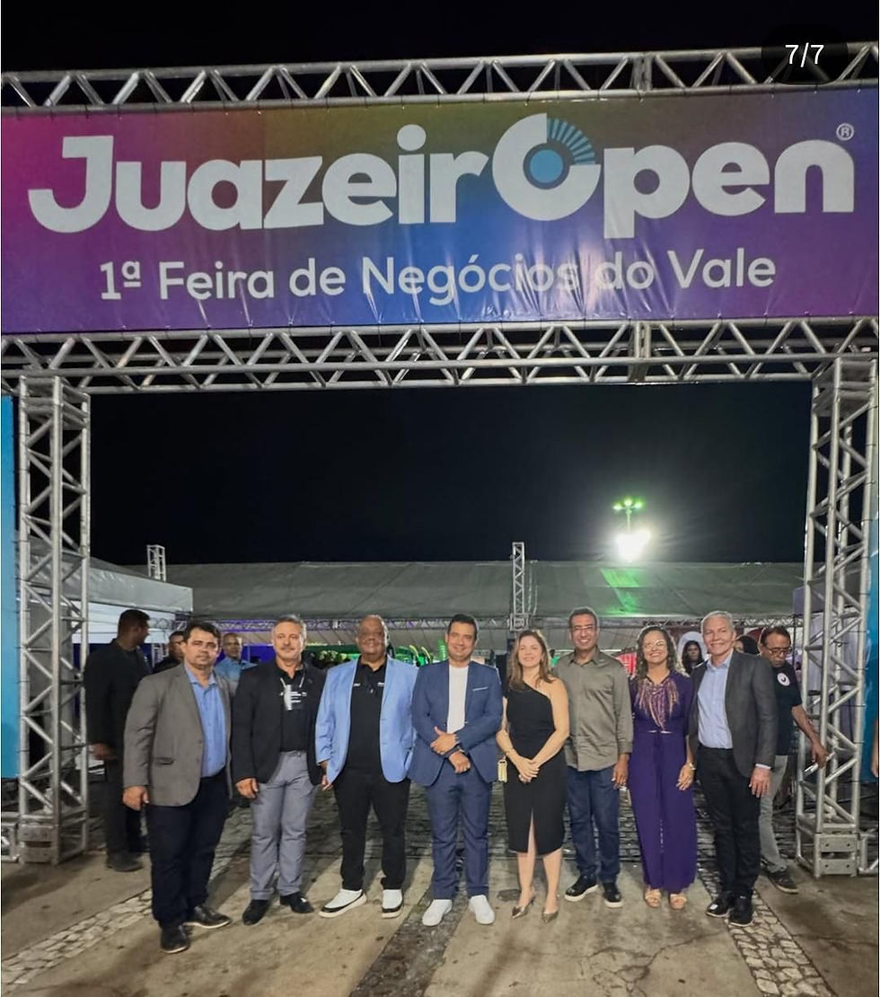 Mesmo com chuva, abertura da JuazeirOpen reúne público e autoridades e marca início de feira de negócios no Vale do São Francisco