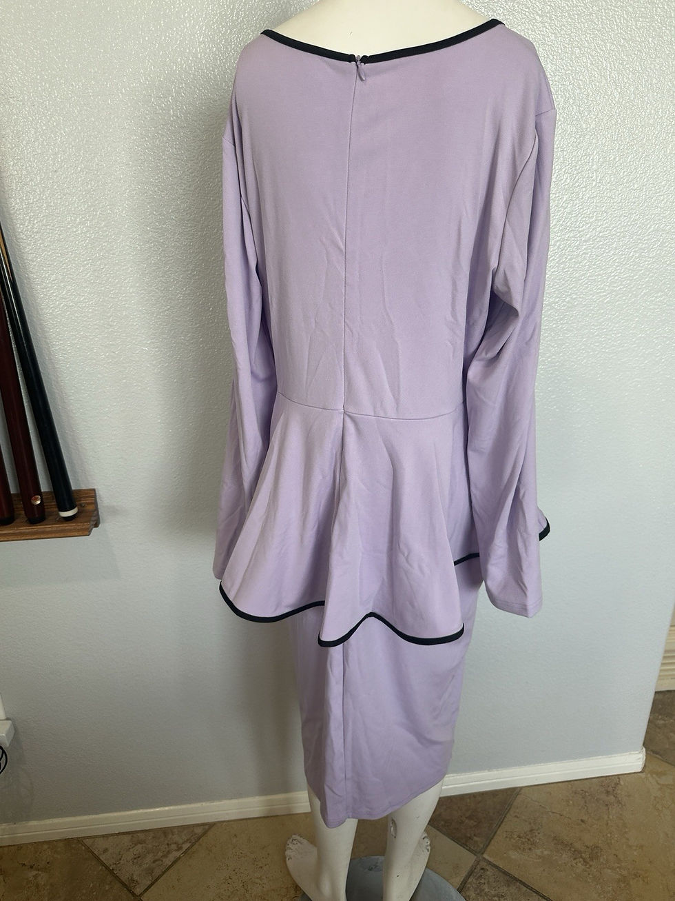 Thumbnail: Women’s Business Knee Length Vintage Bodycon Dresses Size XL