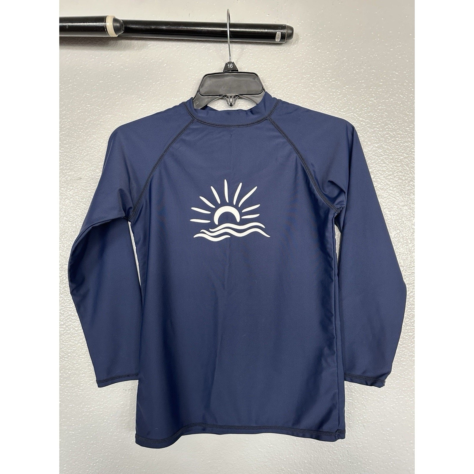TFJH E Girls & Boys Long Sleeve Rashgurad Swimsuit UPF 50+ Kids Swimwear Sz 16