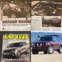 _ProjectRodeo makes it's debut in #just4x4s April Magazine thanks to Robert Pepper of Practical Moto