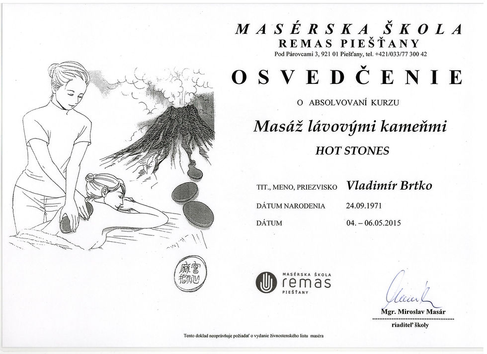 Masáž lávovými kameňmi - HOT STONES