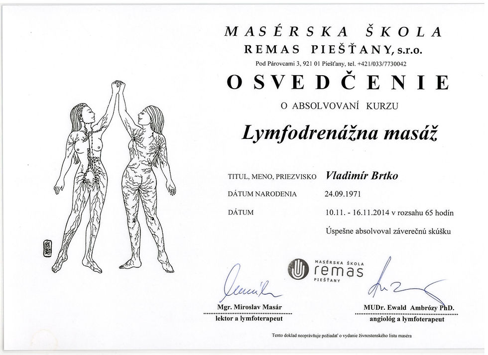 Lymfodrenážna masáž
