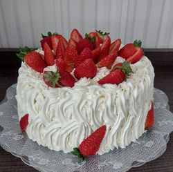 Morango com chantilly: