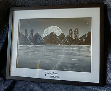 Paintings on Canvas, Mystic Moon