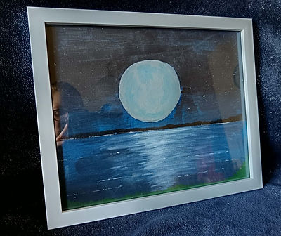 Paintings on Canvas, Celestrial Moon