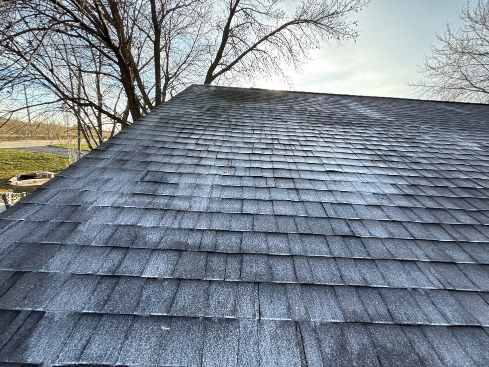 Roof Maxx treatment imediatly after application