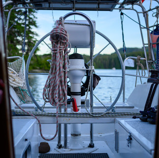 view from the cockpit