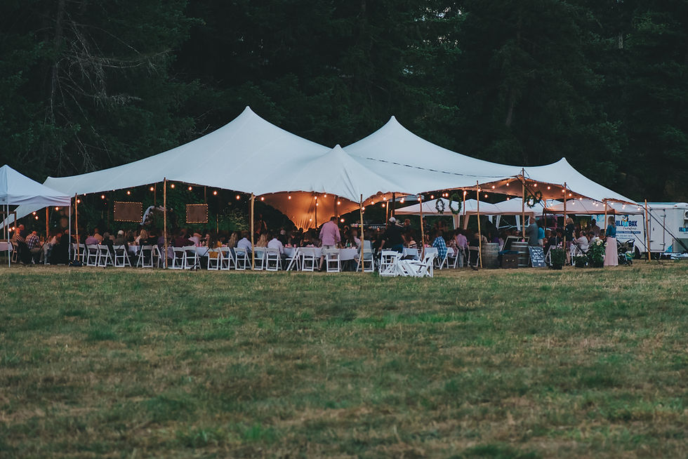 vancouver island farm wedding