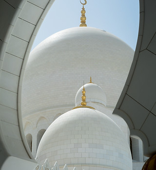 Exterior of White Mosque
