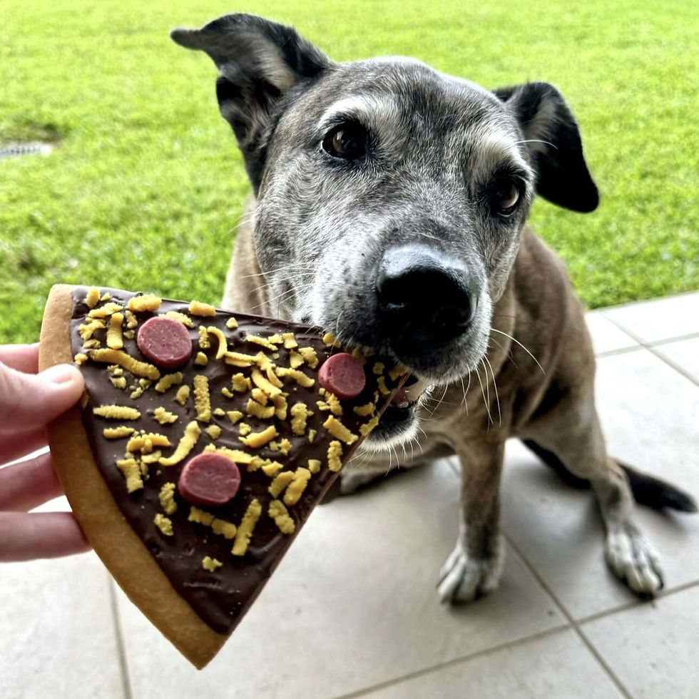 Peppa with her Pupperoni Pizza
