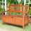 Thumbnail: Wooden Outdoor Storage Bench