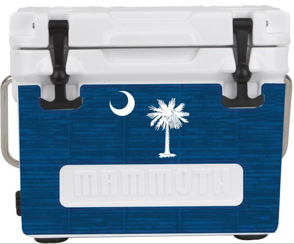 Thumbnail: State Decal Wrapped Mammoth Cooler Cruiser 20 Series, South Carolina